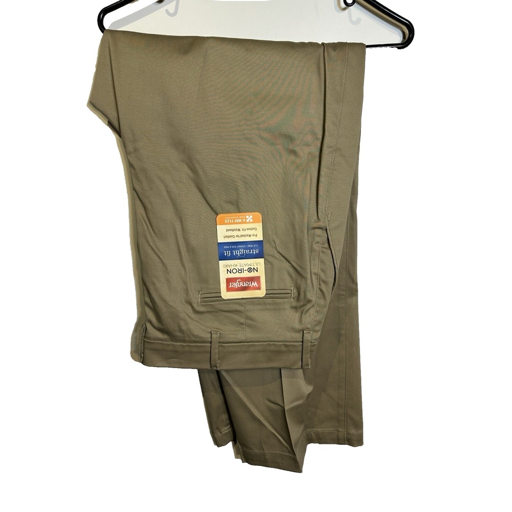 wrangler mens straight fit work pants classic fit‎ size 38X30